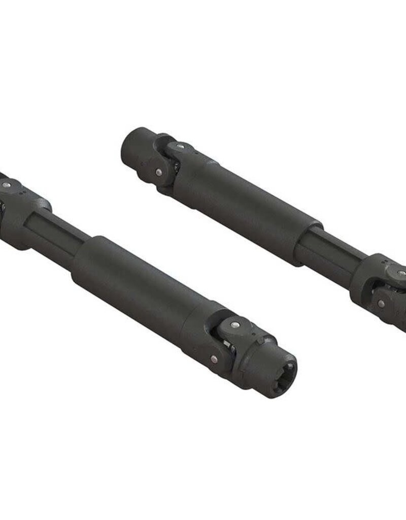 Arrma AR310864 Composite Rear Slider Driveshaft Set: 4x4