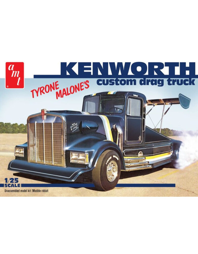 AMT AMT1157	 1/25 Bandag Bandit Kenworth Drag Trk Tyrone Malone