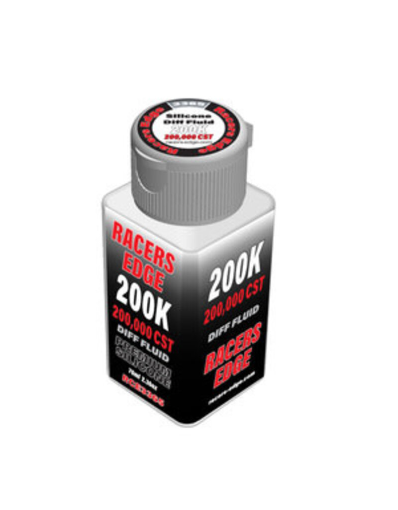 Racers Edge RCE3365	200,000cSt 70ml 2.36oz Pure Silicone Diff Fluid