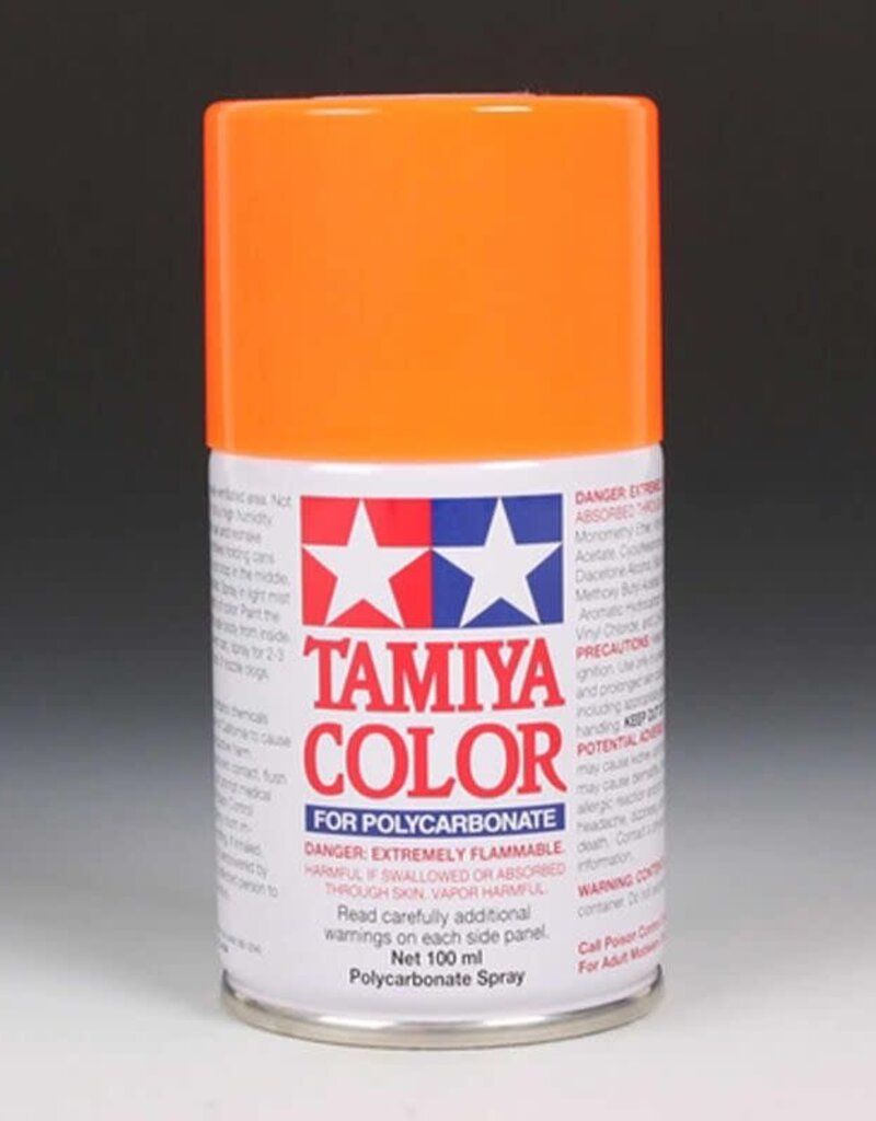 TAMIYA TAM86024	 PS-24 Fluorescent Orange, Spray 100 ml
