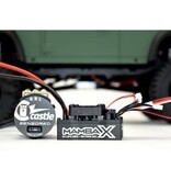 Castle Creations CSE010-0155-09  Mamba X 25.2V Waterproof ESC and 1406-2200KV Sensored Motor Combo The Mamba X Crawler edition