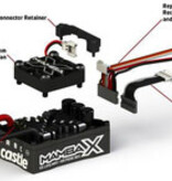 Castle Creations CSE010-0155-09  Mamba X 25.2V Waterproof ESC and 1406-2200KV Sensored Motor Combo The Mamba X Crawler edition