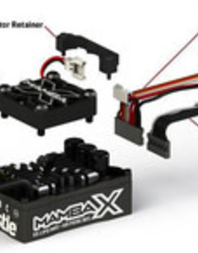 Castle Creations CSE010-0155-09  Mamba X 25.2V Waterproof ESC and 1406-2200KV Sensored Motor Combo The Mamba X Crawler edition