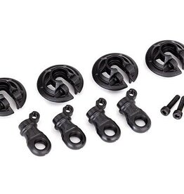 Traxxas 8459 Spring retainers, lower (captured) (4)/ 2.5x10 CS (4)