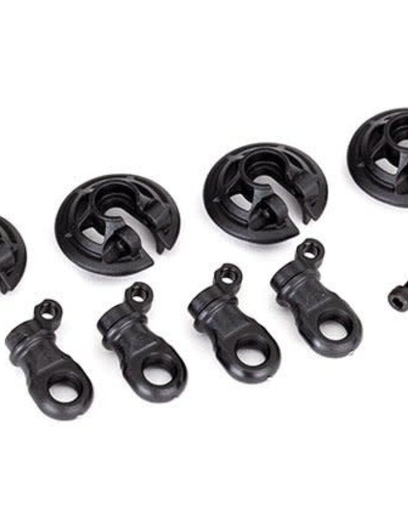 Traxxas 8459 Spring retainers, lower (captured) (4)/ 2.5x10 CS (4)