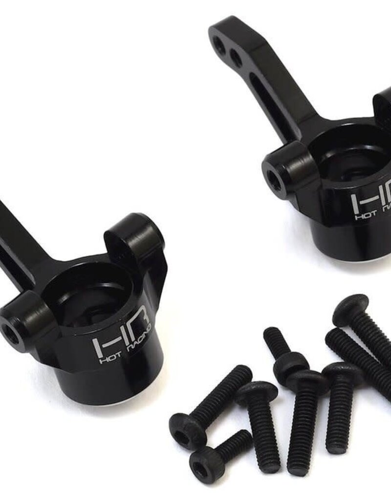 Hot Racing HRATRF2101	CNC Aluminum Steering Block (2), 4-Tec 2.0