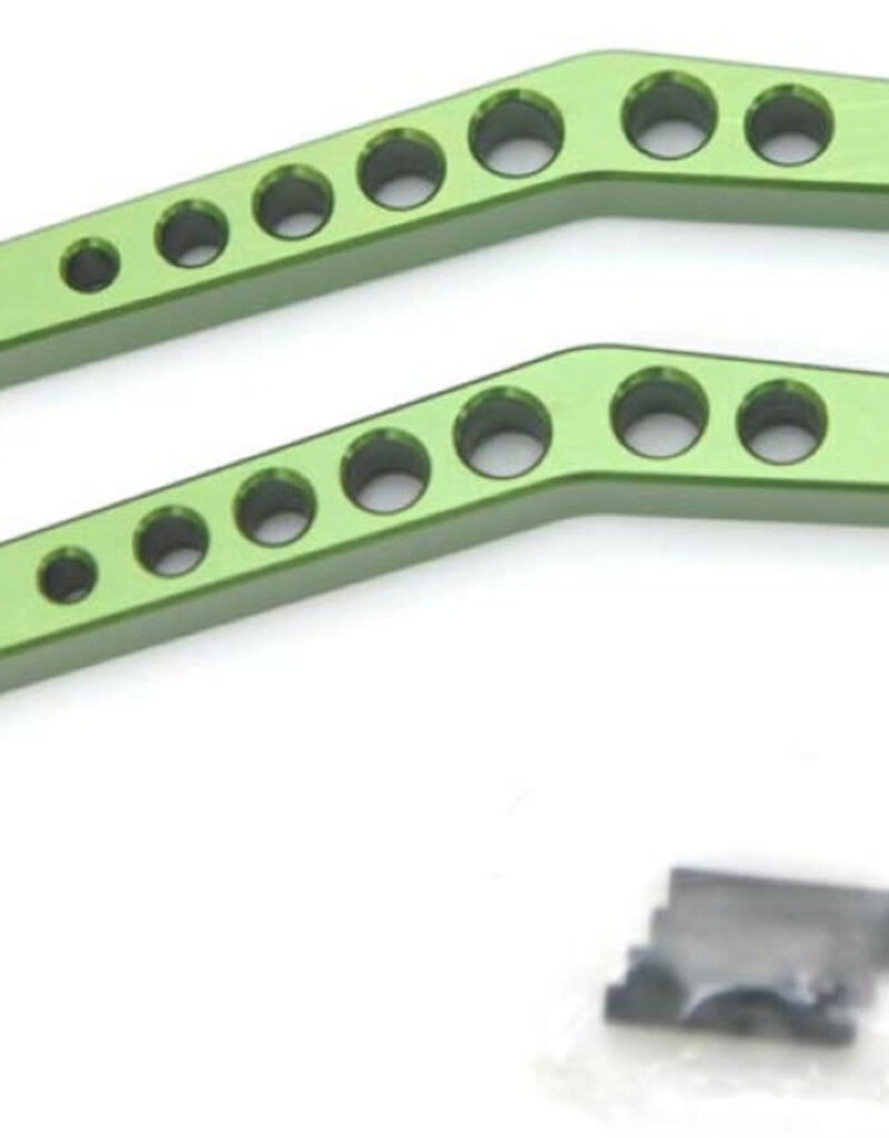 STRC STA80083UG STRC Aluminum HD Upper Suspension Links (2) Green : Axial Wraith