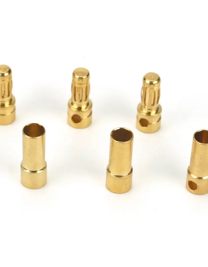 Eflight EFLA241 E-flite Gold Bullet Connector Set,3.5mm