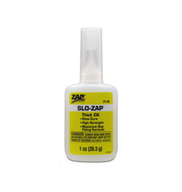 Zap PAAPT20	 Slo ZAP CA Glue, 1 oz, Thick