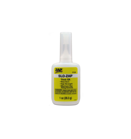 Zap PAAPT20	 Slo ZAP CA Glue, 1 oz, Thick