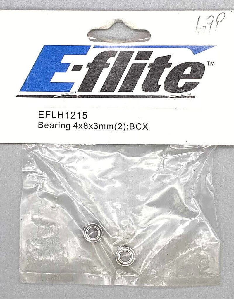 Eflight EFLH1215 BCX/2/3 4x8x3mm Heli Bearing