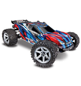 Traxxas 67076-4 Blue  Rustler 4X4 VXL: 1/10 Scale Stadium Truck.