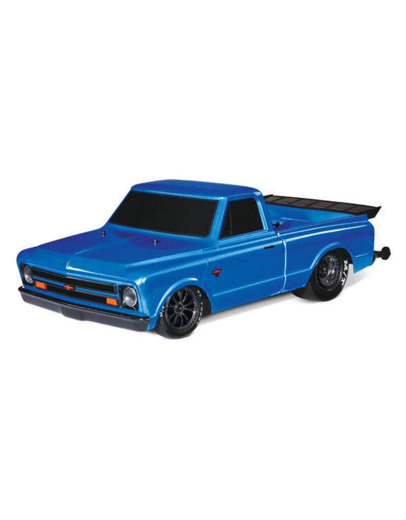 Traxxas 94076-4 - Drag Slash:Blue 1/10 Scale 2WD Drag Racing Truck. Ready-to-Race® with TQi Traxxas Link™ Enabled 2.4GHz Radio System, Velineon® VXL-3s brushless ESC (fwd/rev), and Traxxas Stability Management (TSM)®.