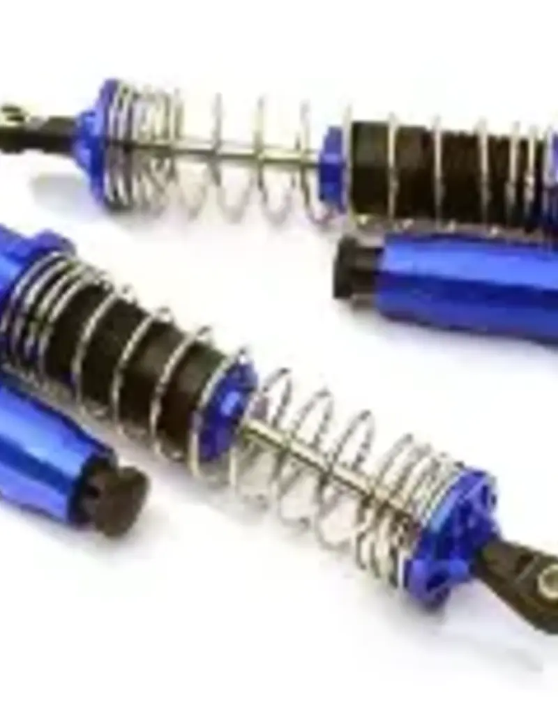 Integy C28479BLUE GTX2 Rear 100mm Piggyback Shocks for Traxxas 1/10 Stampede, Rustler & Slash
