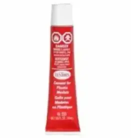 TESTORS TES3501X	 Plastic Cement, 5/8 oz