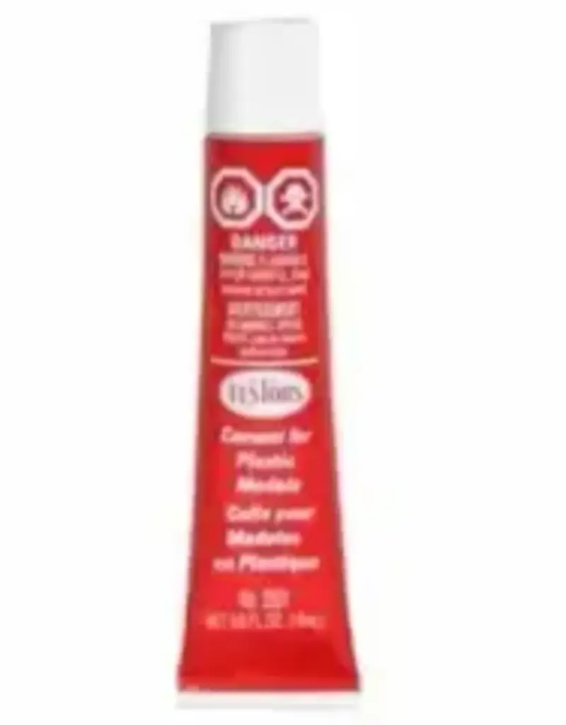 TESTORS TES3501X	 Plastic Cement, 5/8 oz
