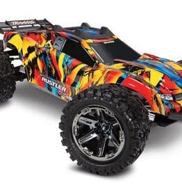 Traxxas 67076-4 SLRF Rustler 4X4 VXL: 1/10 Scale Stadium Truck.