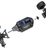 Traxxas 67076-4 SLRF Rustler 4X4 VXL: 1/10 Scale Stadium Truck.