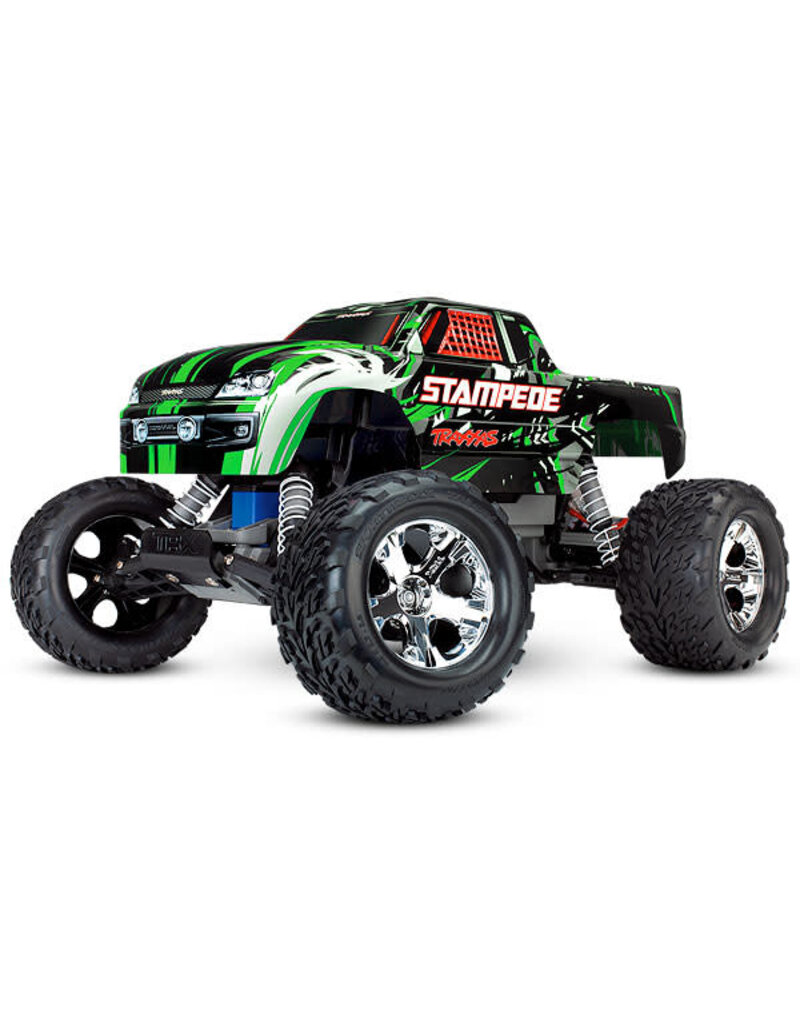 Traxxas 36054-4 Green Stampede 2WD Monster Truck RTR w/o Battery & Charger (Traxxas)