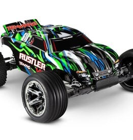 Traxxas 37076-74 Green RUSTLER VXL W/ MAGNUM 272R