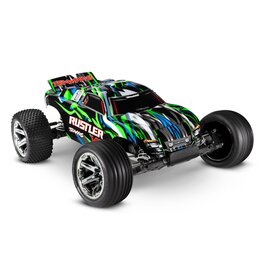 Traxxas 37076-74 Green RUSTLER VXL W/ MAGNUM 272R