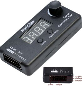 Power Hobby PHB5507 Powerhobby RC Digital Servo Tester / ESC Consistency Tester