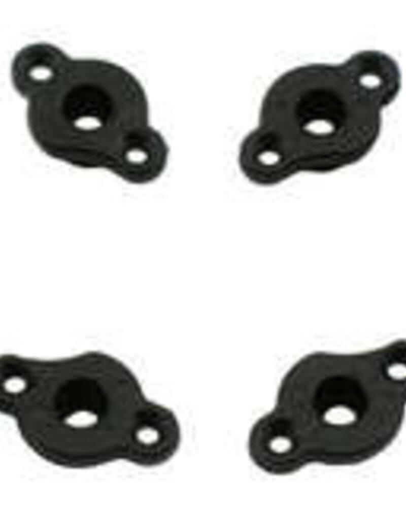RPM RPM73162	 Axle Carriers, Black: 1/16 EVR/SLH