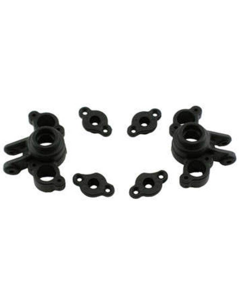 RPM RPM73162	 Axle Carriers, Black: 1/16 EVR/SLH