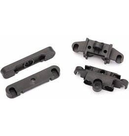 Traxxas 8916 Mount, tie bar, front (1)/ rear (1)/ suspension pin retainer, front or rear (2)