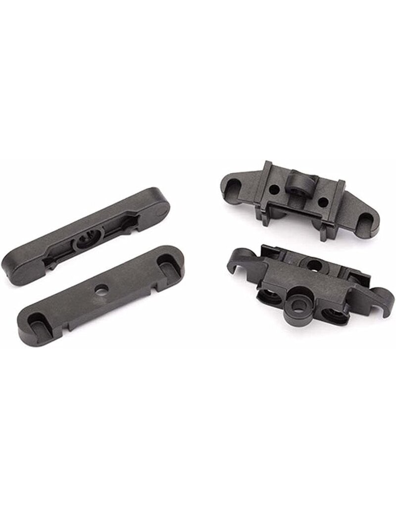 Traxxas 8916 Mount, tie bar, front (1)/ rear (1)/ suspension pin retainer, front or rear (2)