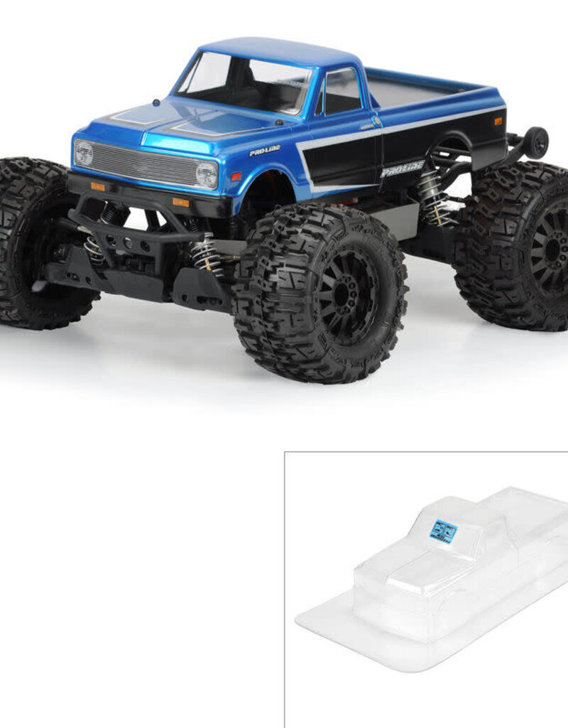 Proline PRO325100	 1972 Chevy C10 Pick-Up Body, Clear: ST,NST,NR,NRU