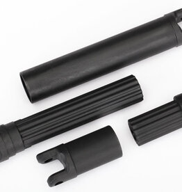 Traxxas 8655 Half shafts, center (internal splined (2)/ external splined (2)) (plastic parts only)