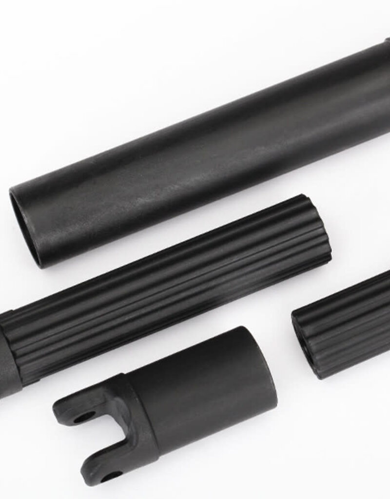 Traxxas 8655 Half shafts, center (internal splined (2)/ external splined (2)) (plastic parts only)