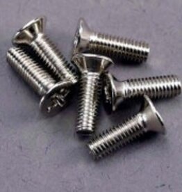 Traxxas 3177 Screws, 3x10mm countersunk machine (6)