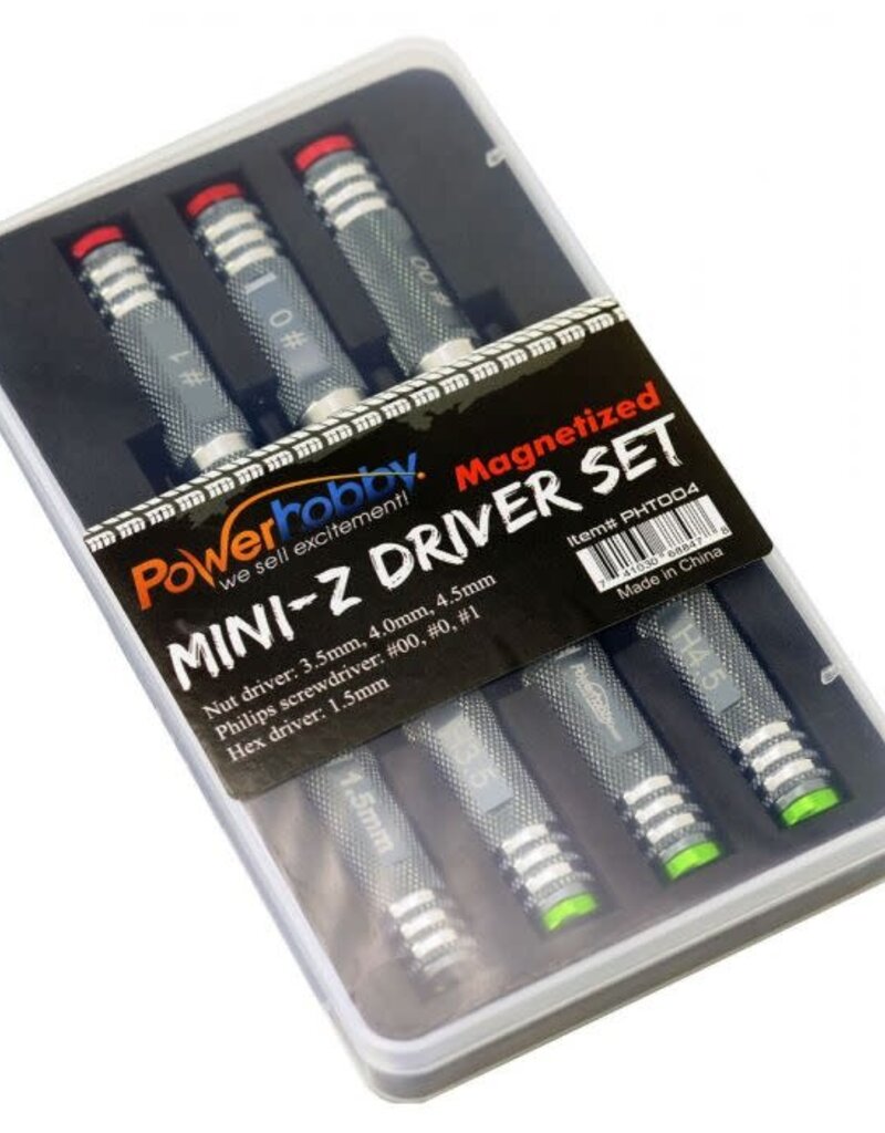 Power Hobby Powerhobby PHT004 Kyosho Mini-Z Magentized Mini-Z Tools Driver Set MZW120