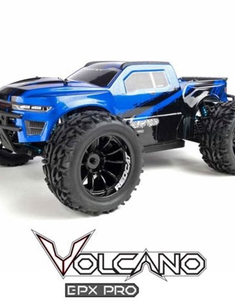 Redcat Racing VOLCANO EPX PRO TRUCK 1/10 SCALE BRUSHLESS ELECTRIC 1/10 Scale Brushless Electric Monster Truck - Blue