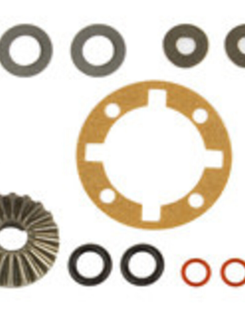 Team Associated ASC91463	Gear Differential Rebuild, for B44.3, DR10, RB10, RC10, Reflex DB10, SC10.3, SR10, Trophy Rat