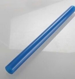 Traxxas 3551A Exhaust tube, silicone (blue) (N. Stampede®)
