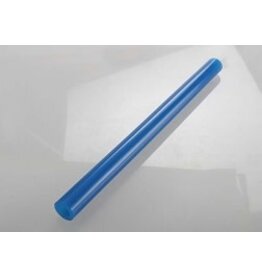 Traxxas 3551A Exhaust tube, silicone (blue) (N. Stampede®)
