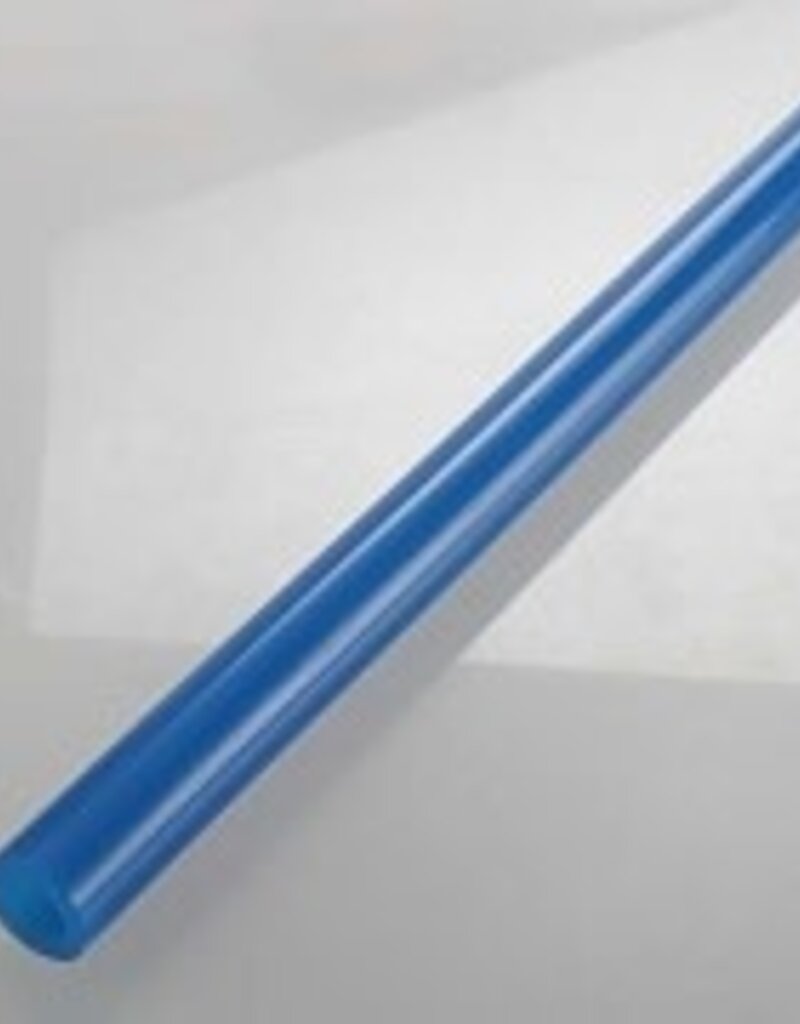 Traxxas 3551A Exhaust tube, silicone (blue) (N. Stampede®)