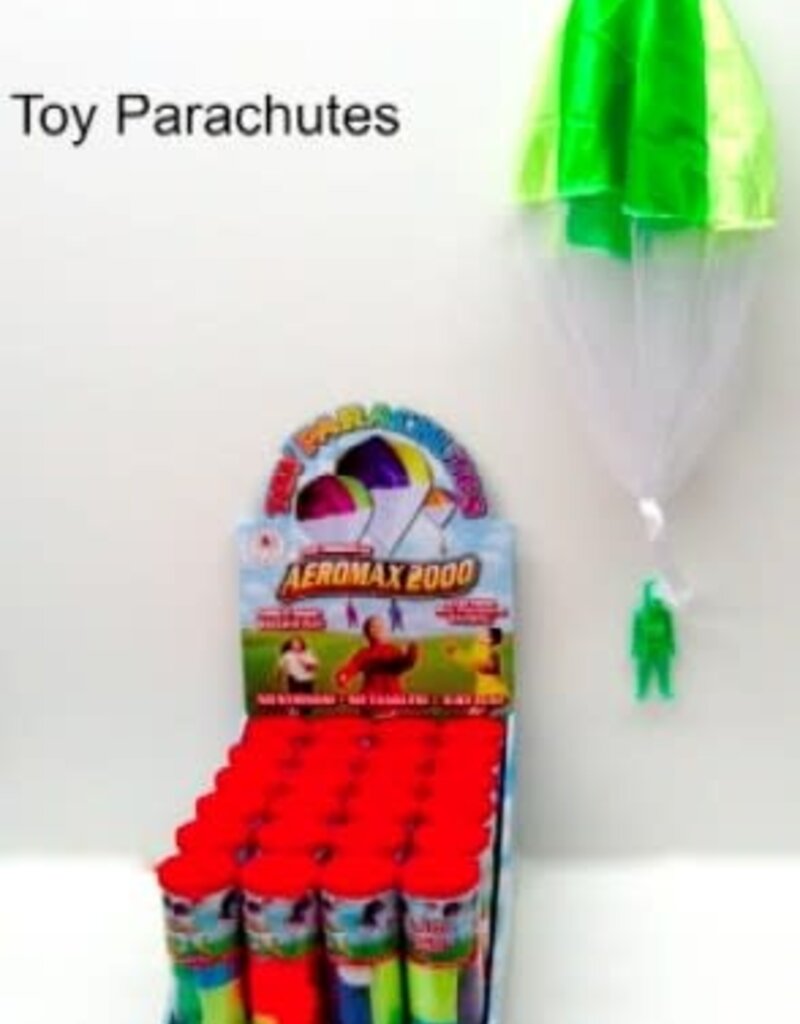 AMX-2000A	Toy Parachute w/Figure in Plastic Tube