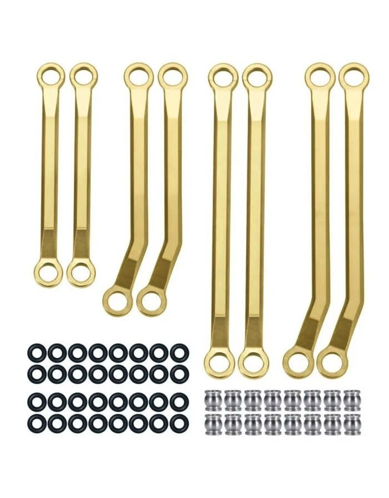 Power Hobby PHB5244 Powerhobby Brass High Body Clearance Links FOR Traxxas TRX-4M