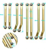 Power Hobby PHB5244 Powerhobby Brass High Body Clearance Links FOR Traxxas TRX-4M