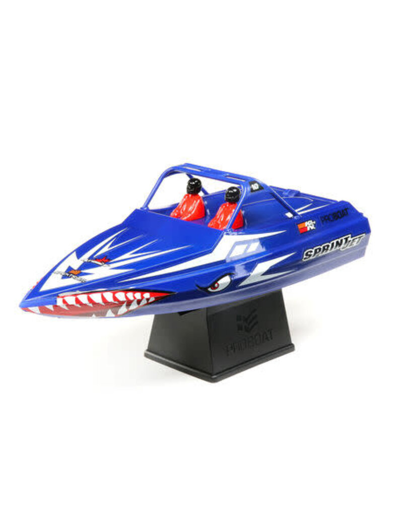 Proboat PRB08045T2	 Sprintjet 9-inch Self-Right Jet Boat RTR, Blue