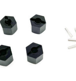 Racers Edge RCE1960	12mm Wheel Hex Adapters with Pins (4) for CEN F250