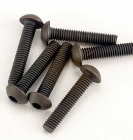 Traxxas 2579 Screws, 3x15mm button-head machine (hex drive) (6)