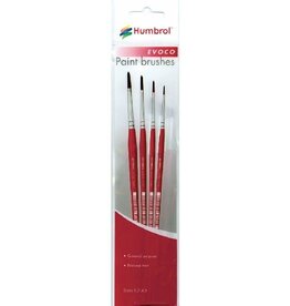 HMB-4150	Evoco Paint Brushes Sizes 0, 2, 4, 6