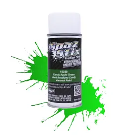 spaz stix SZX15359	Candy Apple Green Aerosol Paint, 3.5oz Can