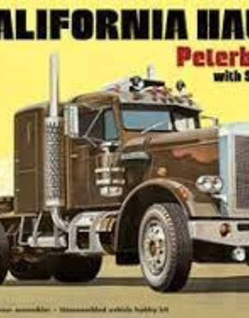 AMT AMT1327	 1/25: Peterbilt 359 California Hauler w/Sleeper