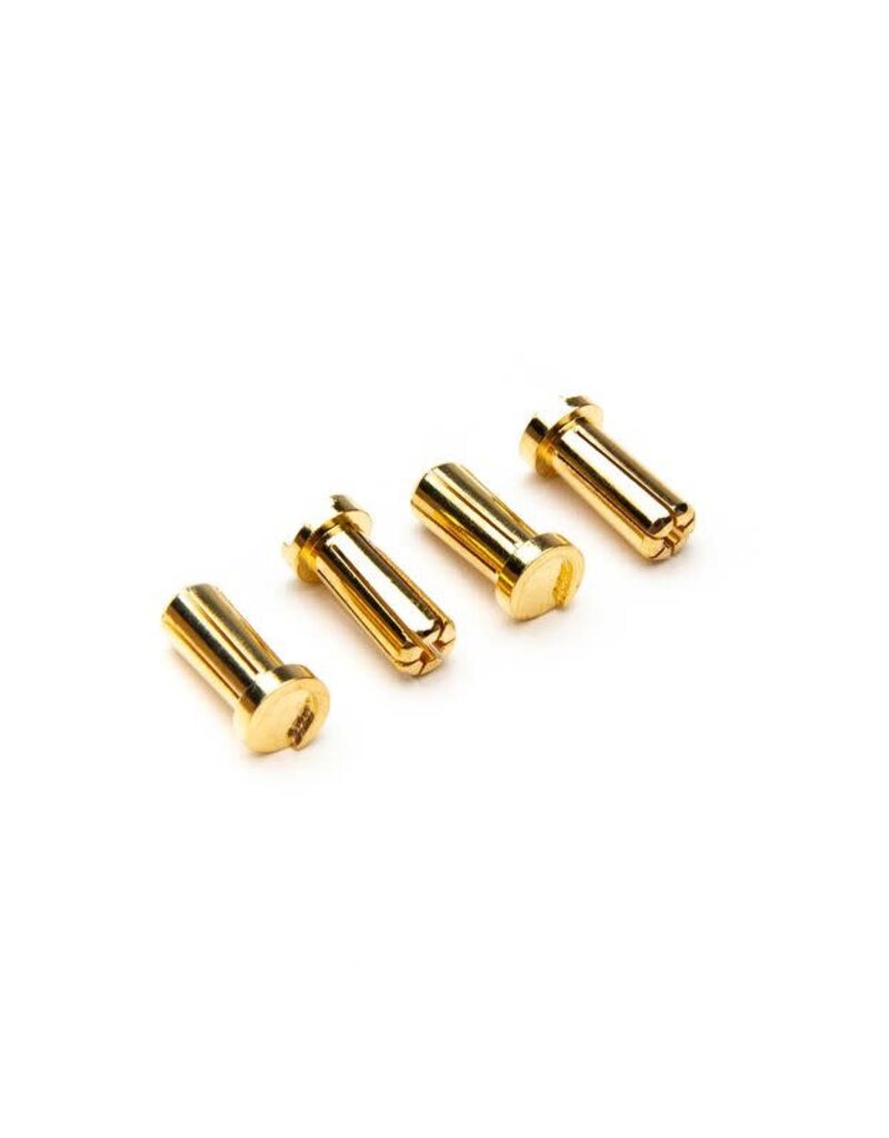 DYN DYNC0176 5mm Low Profile Bullet Connectors (4)